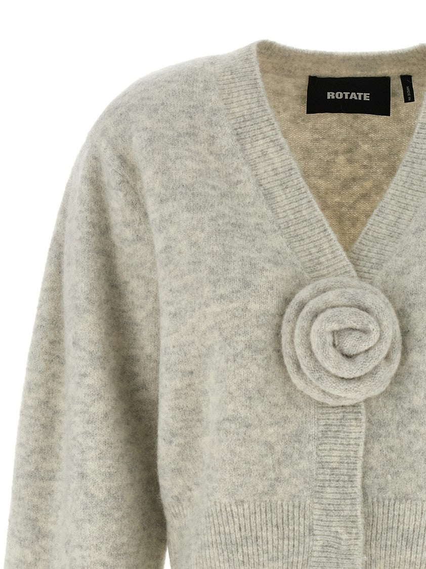 Rotate Birger Christensen 'Knit Puffsleeve' Cardigan
