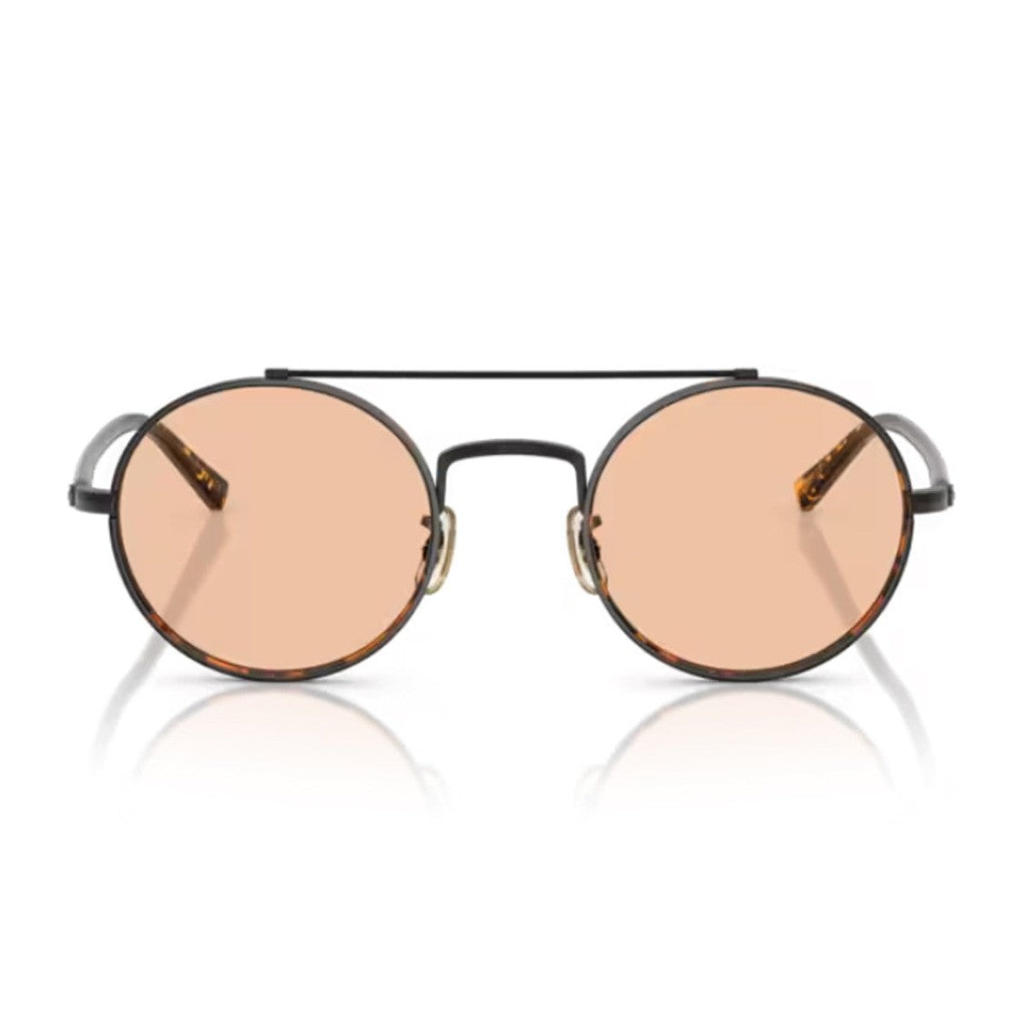 Oliver Peoples Matte Black Etlin Ov1355t Titanium Phantos Sunglasses