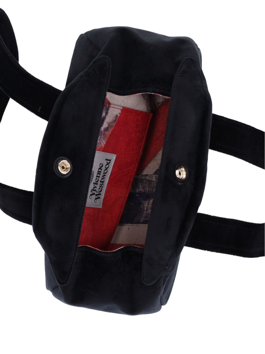 Vivienne Westwood "Yasmine" Medium Handbag Black