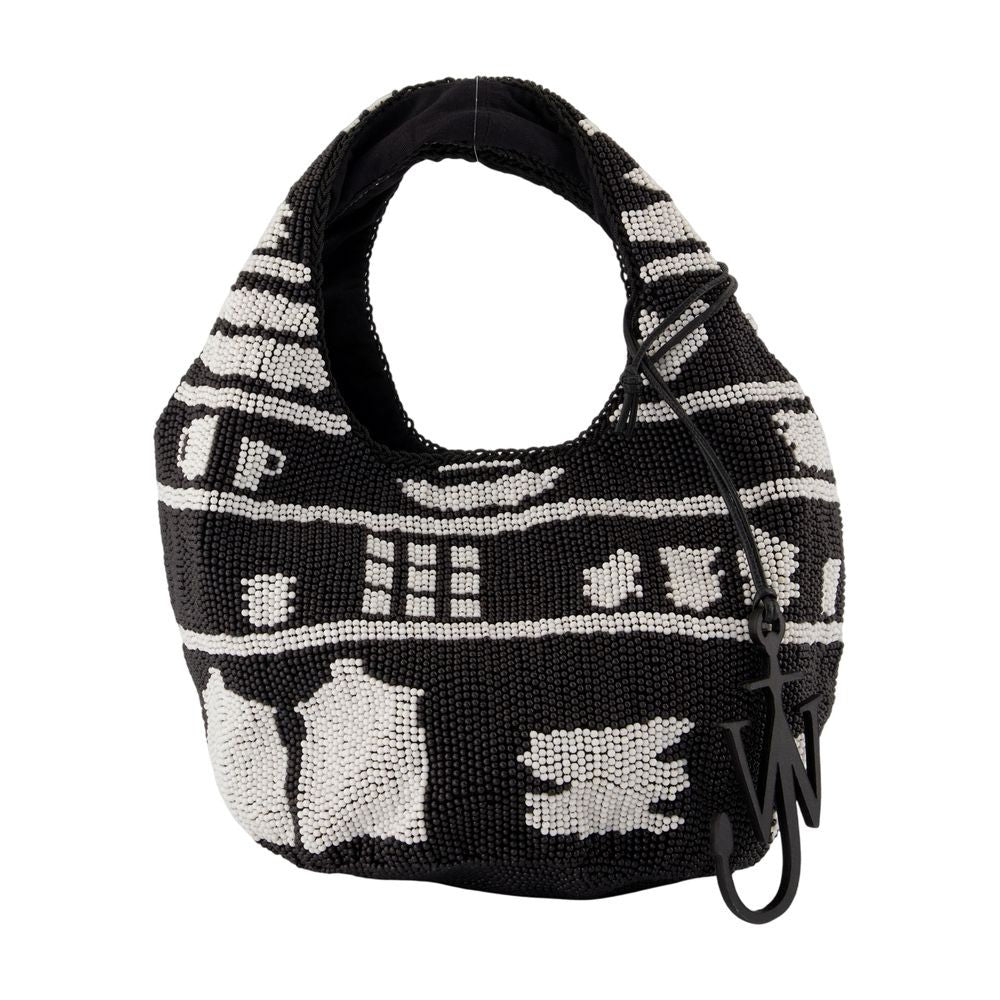 J. W. Anderson Mini Beaded Shoulder Bag With Abstract Patterns