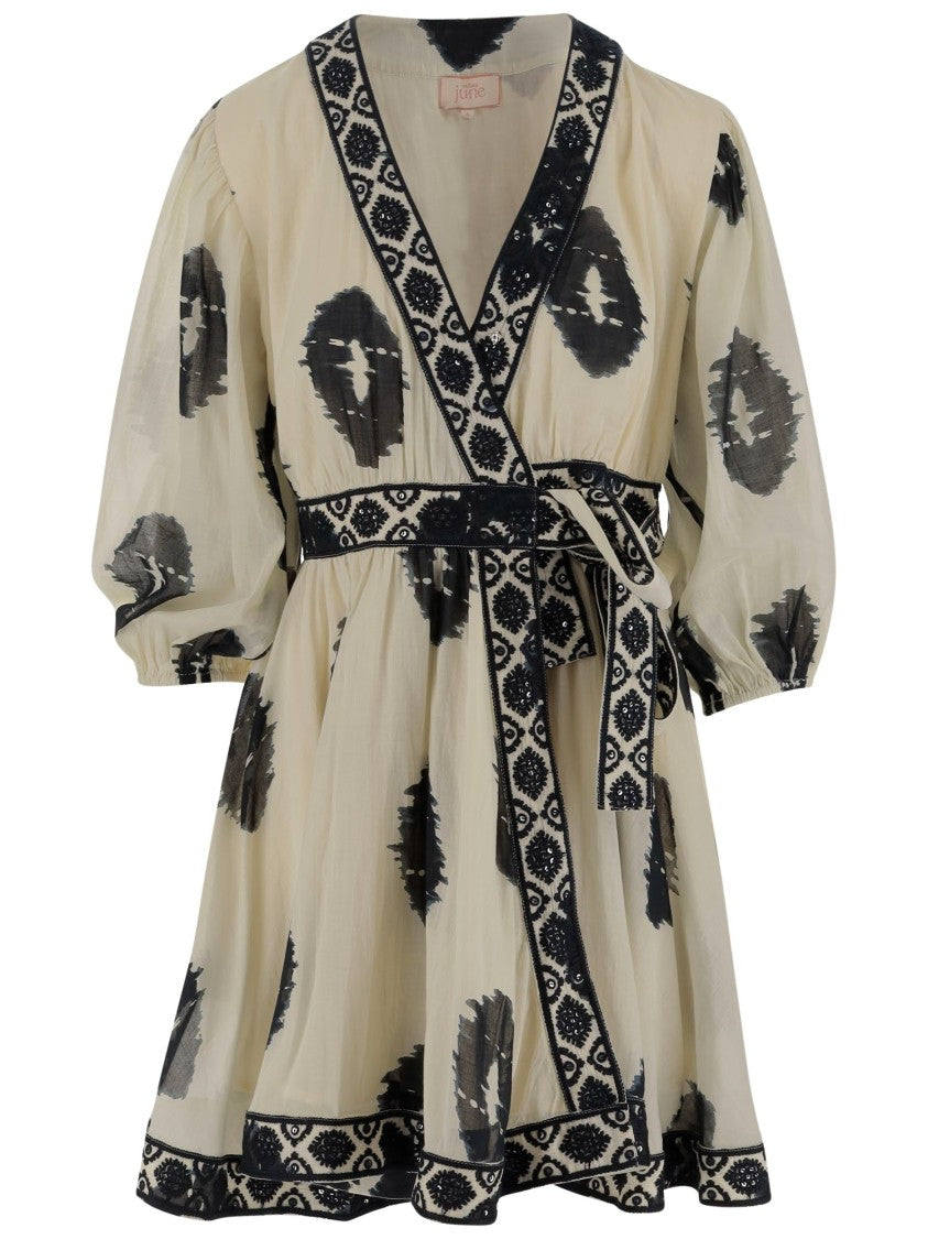 Calling June Marlin Cotton Mini Dress