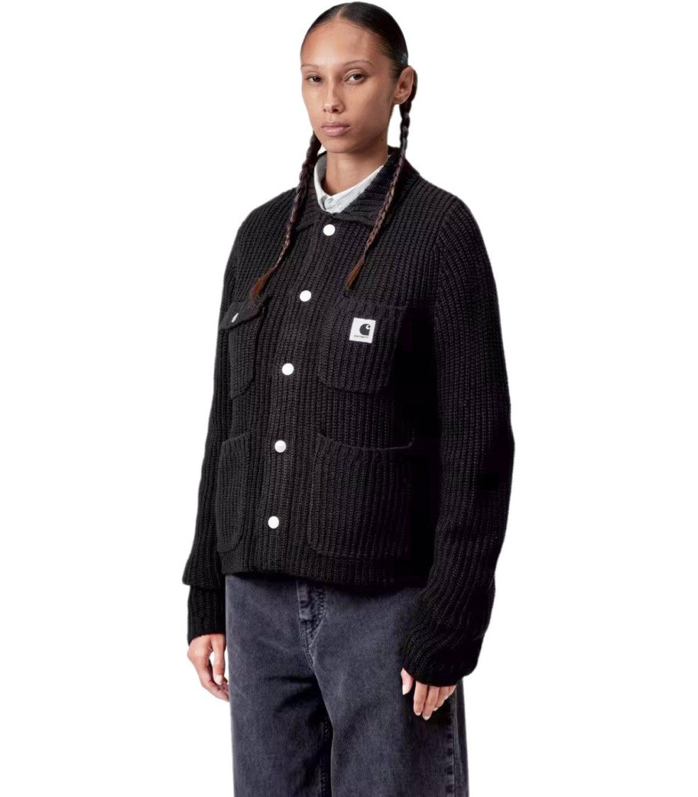 Carhartt Wip W' Michigan Black Cardigan