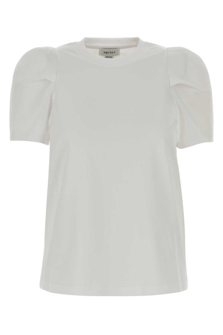Alexander Mcqueen White Cotton T-Shirt