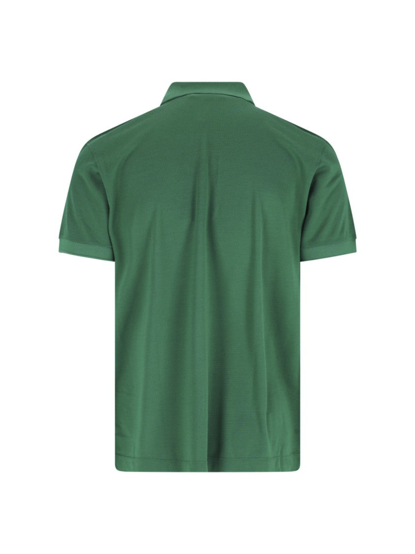 Lacoste Green Silk Piqué Classic Polo Shirt