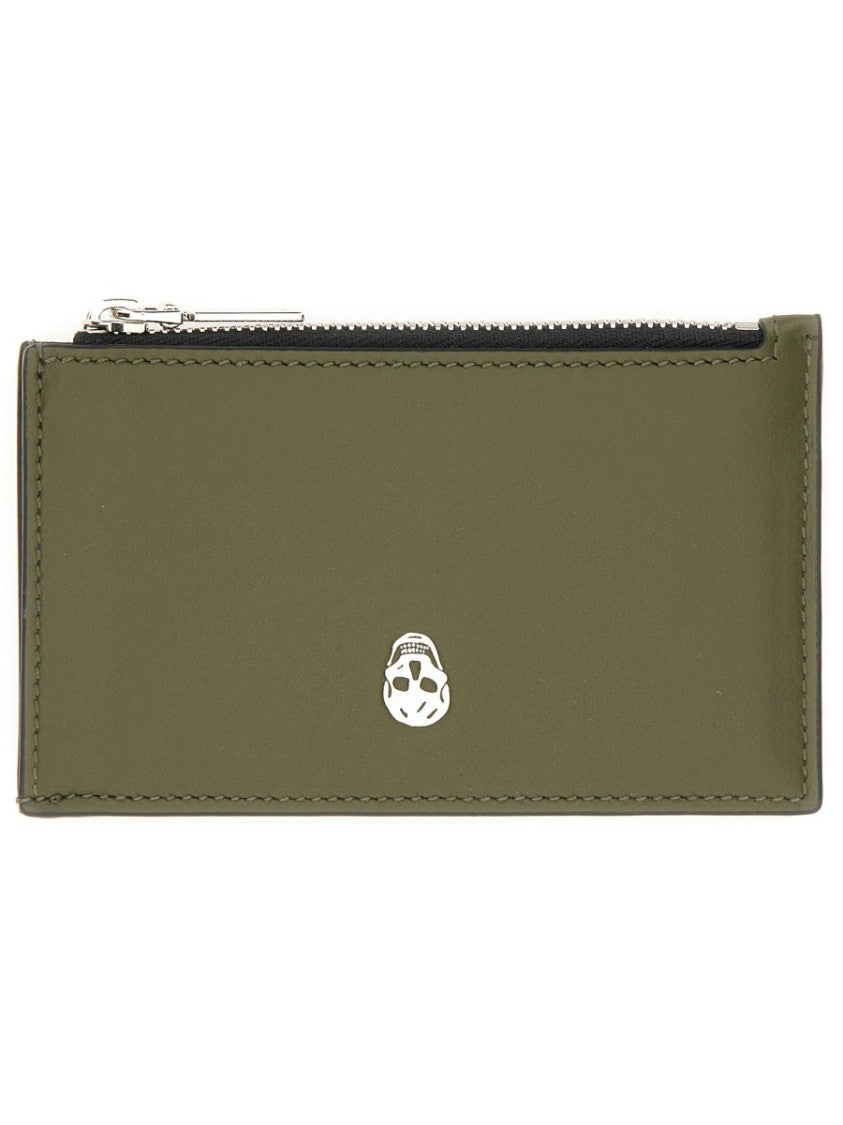 Alexander Mcqueen "Skull" Card Holder