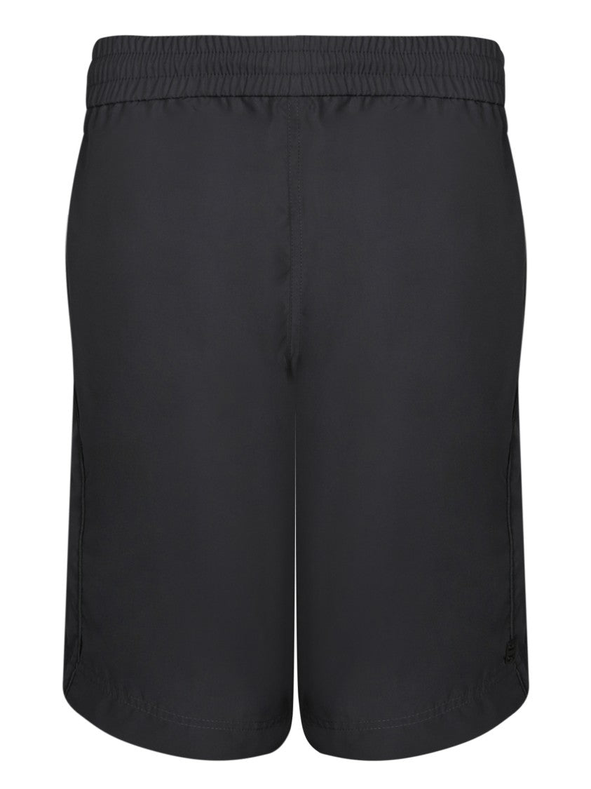 Givenchy Nylon Shorts With Elastic Waistband And Functional Pockets