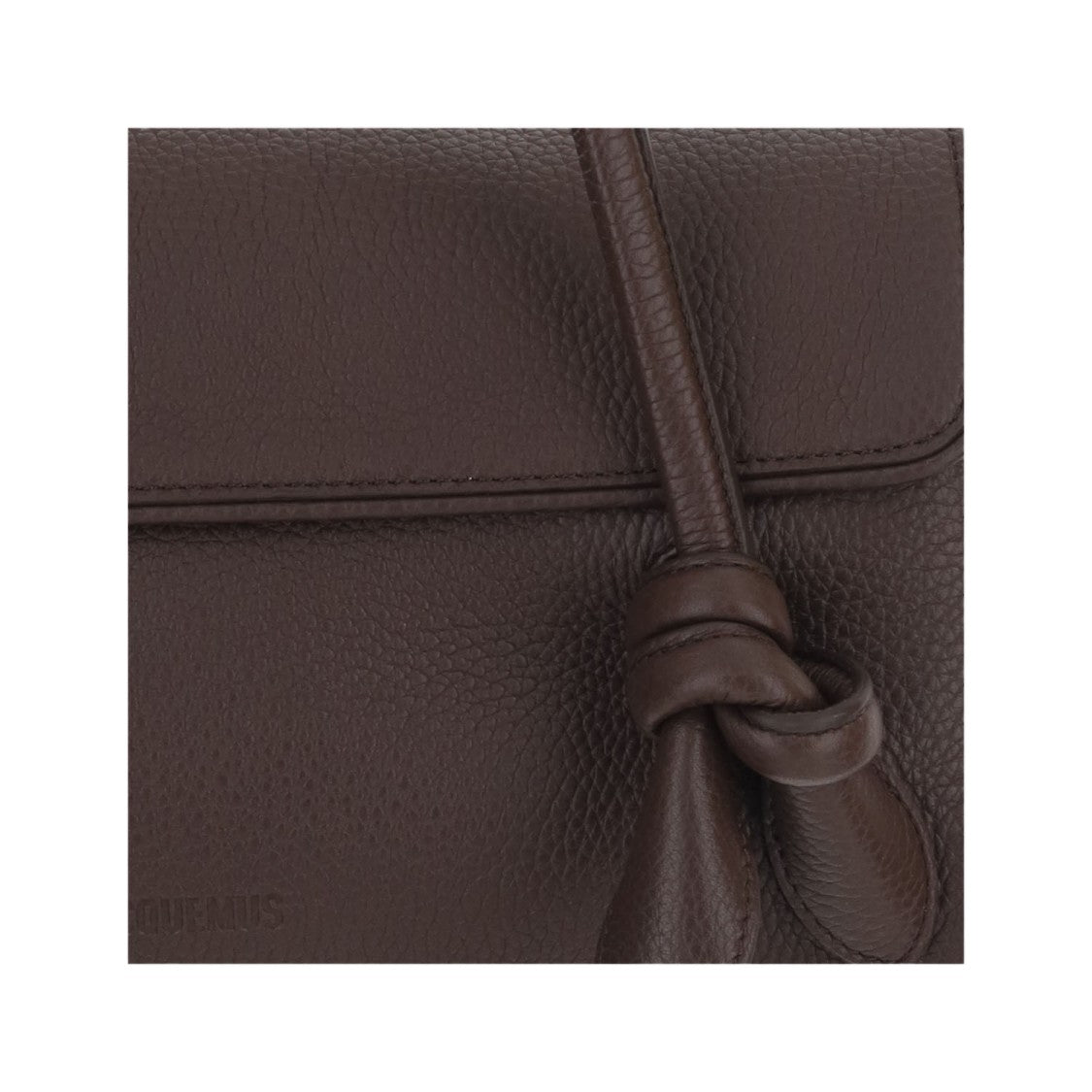Jacquemus Embossed Leather Long Travel Bag With Adjustable Handles And Magnetic Closure