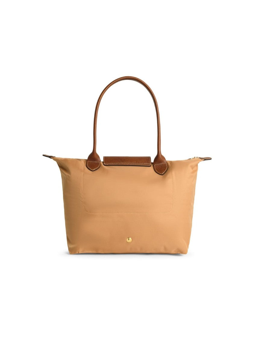 Longchamp M Le Pliage Original' Suede Recycled Tela Shoulder Bag