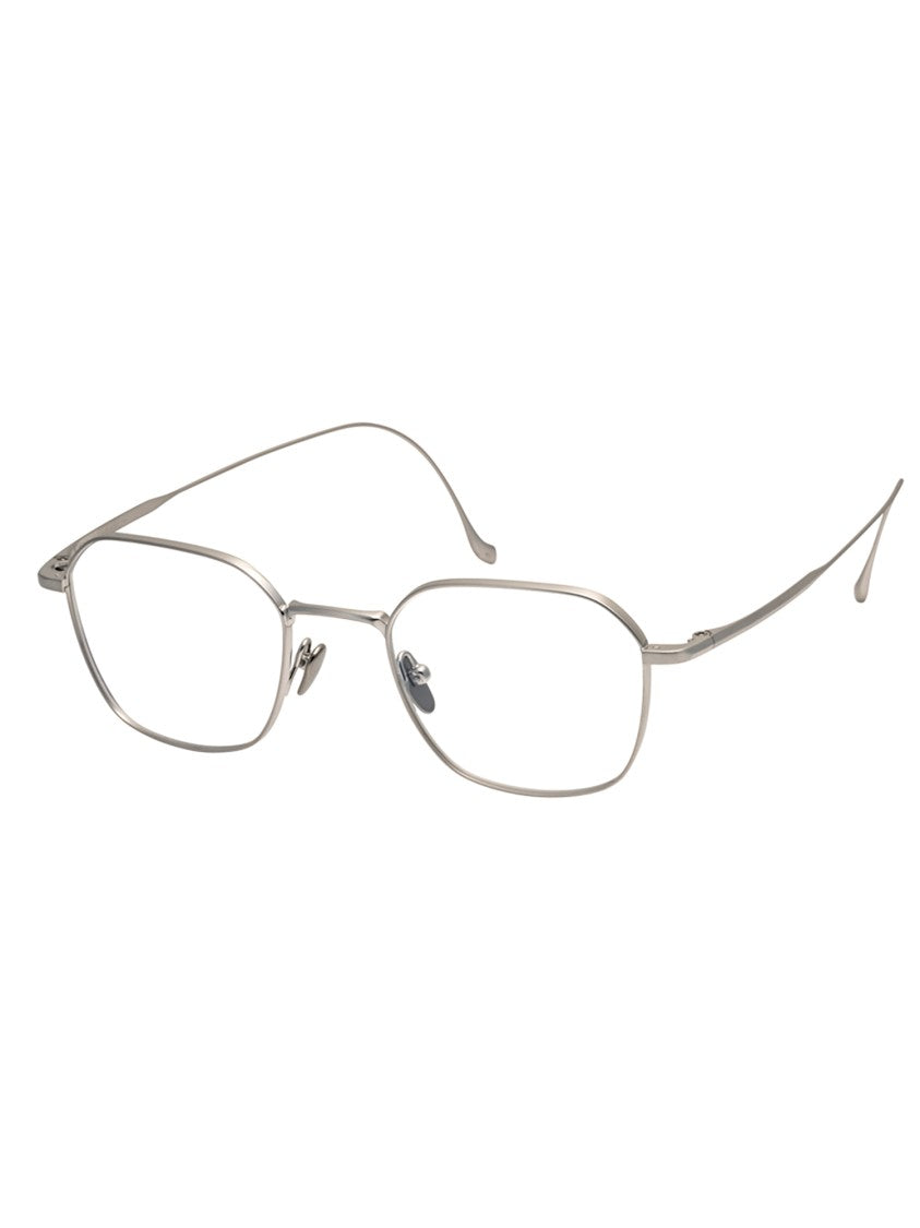 Masunaga Grey Titanium Optical Frames With Rectangular Shape