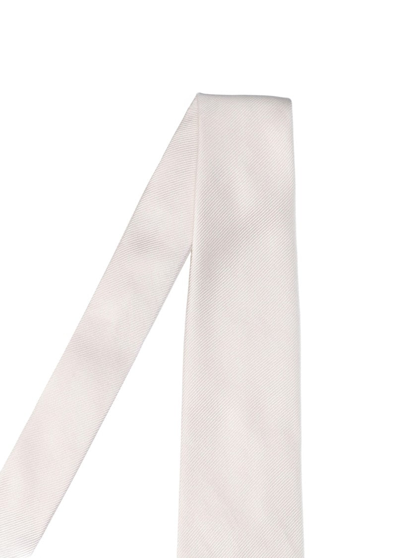 Tom Ford Adjustable Mulberry Silk Tie With Textured Pattern