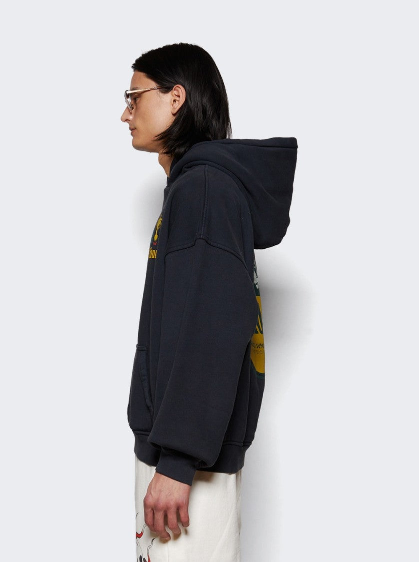 Rhude Tabaco Hoodie Vintage Black