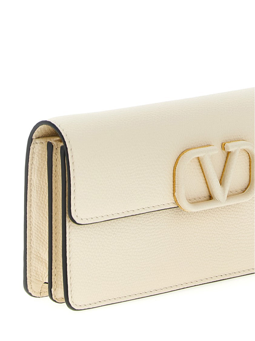 Valentino Garavani Wallet On Chain Vlogo Signature