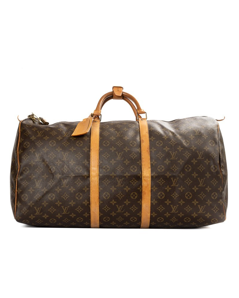 Louis Vuitton Keepall 60 Travel Duffle In Iconic Monogram Canvas