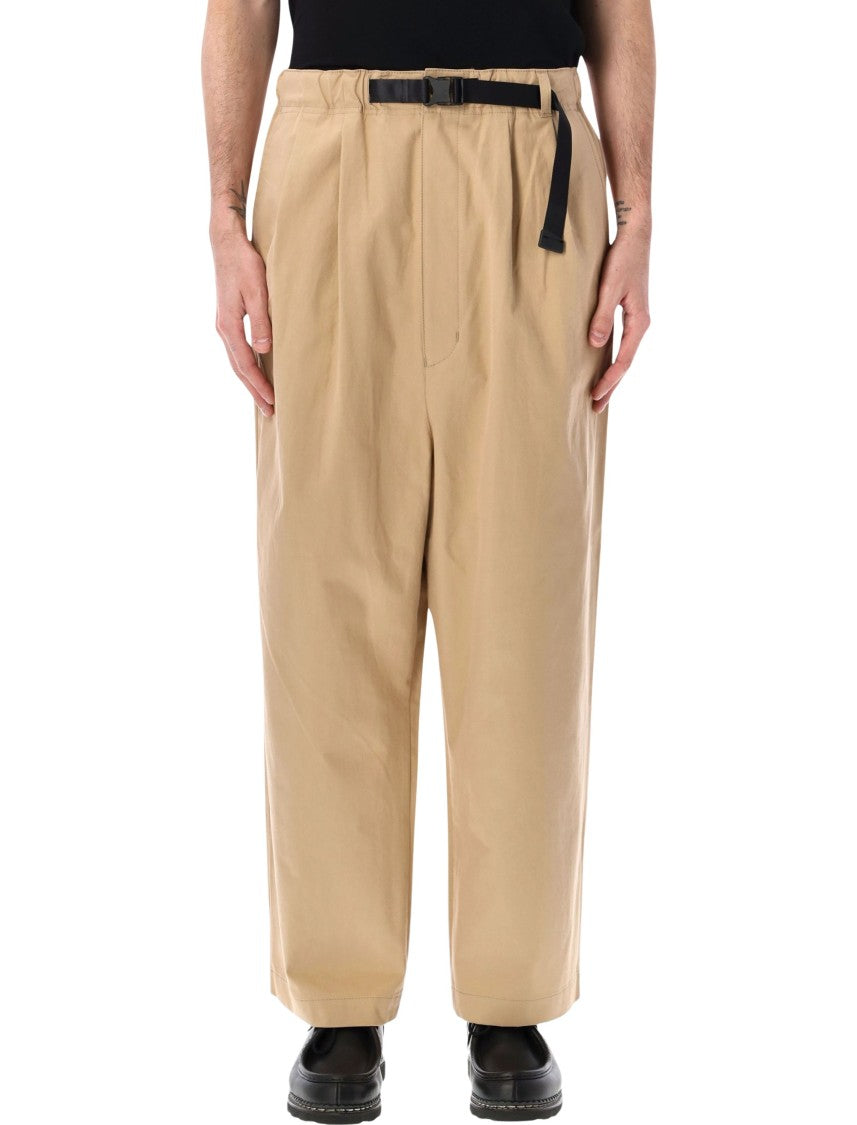 Comme Des Garçons Wide Leg Utility Cotton Trousers