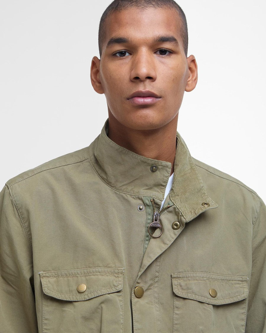 Barbour Ogston Casual Jacket - Bleached Olive