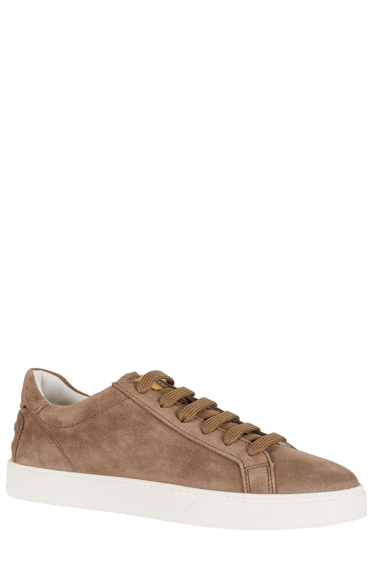 Tod's Brown Sneakers Lace-Up Box 04L Suede Sneakers