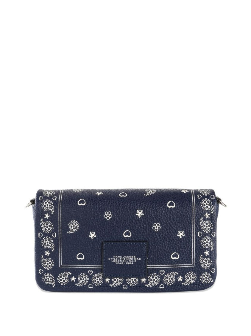Marc Jacobs Rectangular Textured Leather Floral Mini Bag