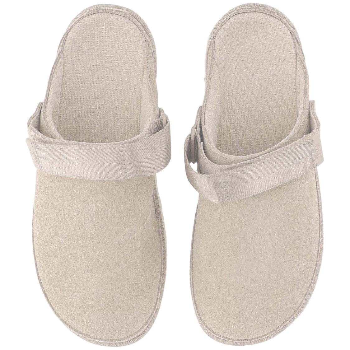 Ugg Beige Suede Clogs
