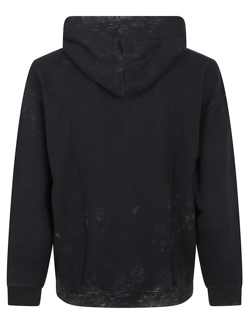 Diesel Black Hooded Sweatshirt