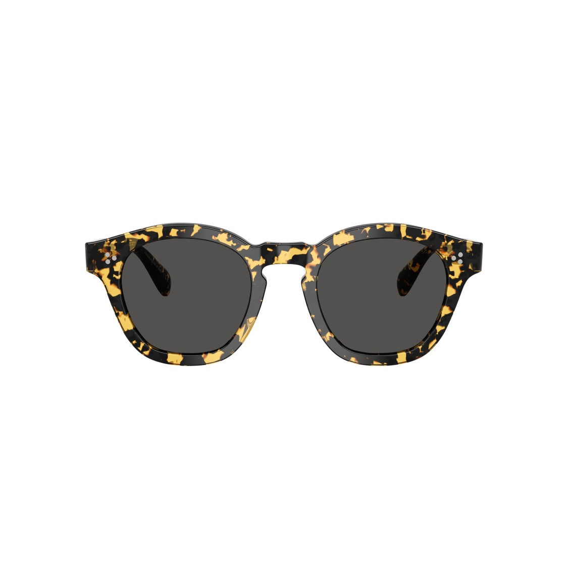 Oliver Peoples 0Ov5382su Round Tortoiseshell Acetate Sunglasses With Keyhole Bridge