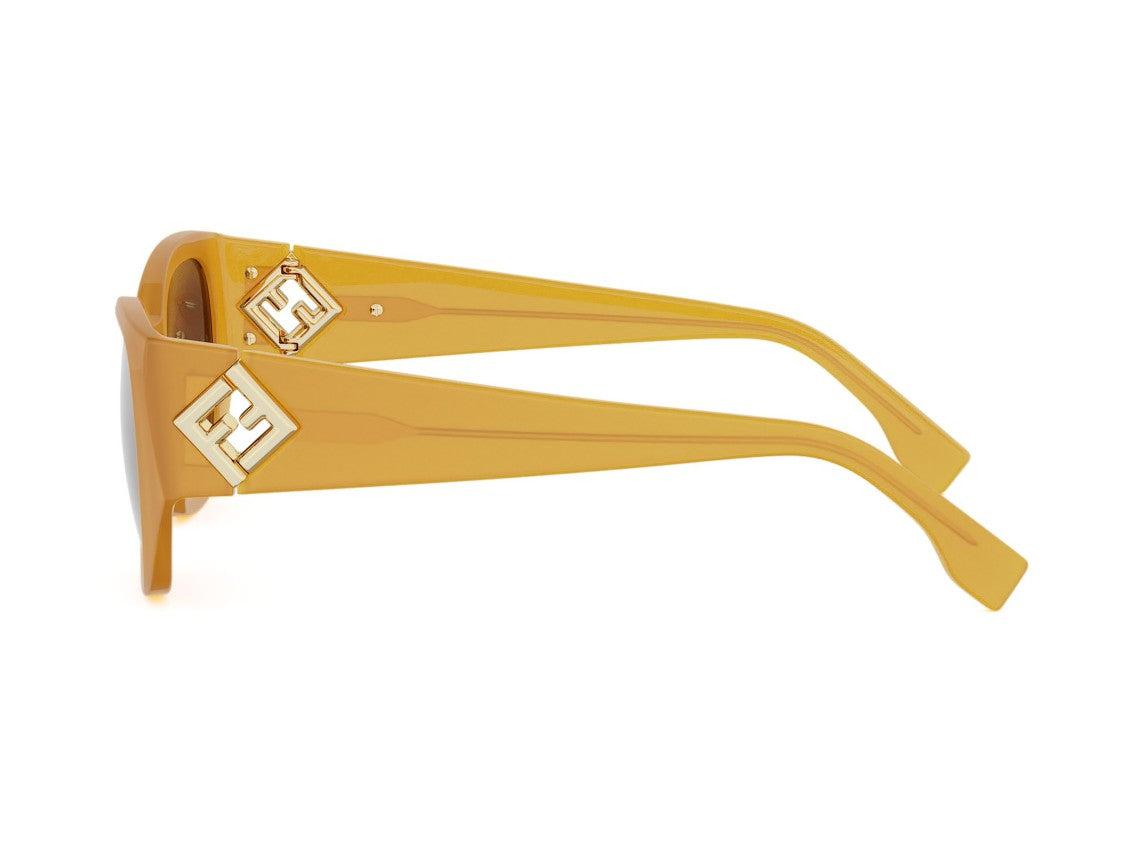 Fendi Fe40220i Oversized Square Sunglasses
