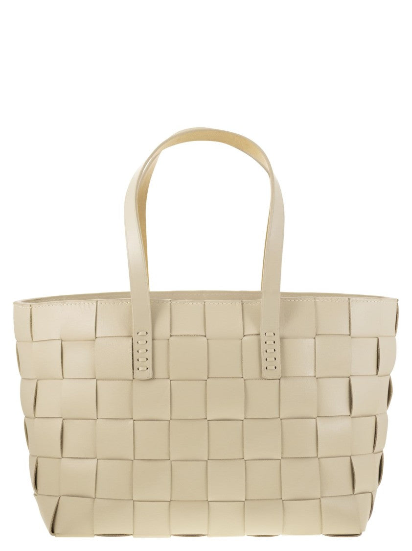 Dragon Japan Tote - Woven Leather Bag