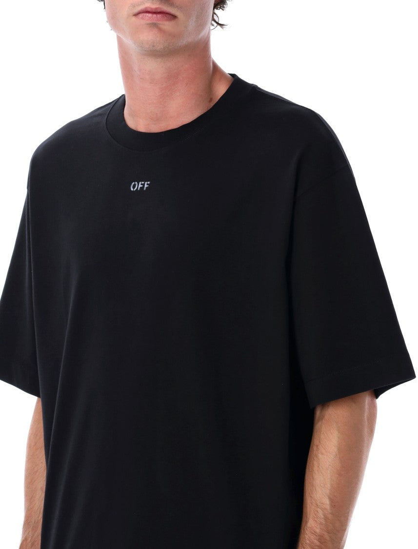 Off-White Stencil Arrow Cotton Skate T-Shirt