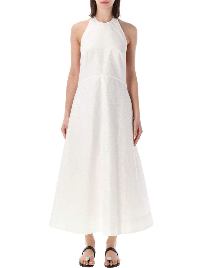 Róhe Halter Neck A Line Long Dress