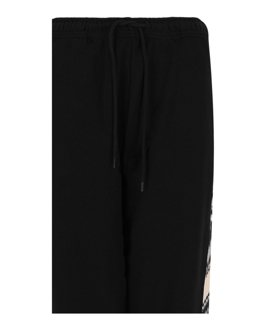 M Missoni Chevron Patterned Trim Joggers