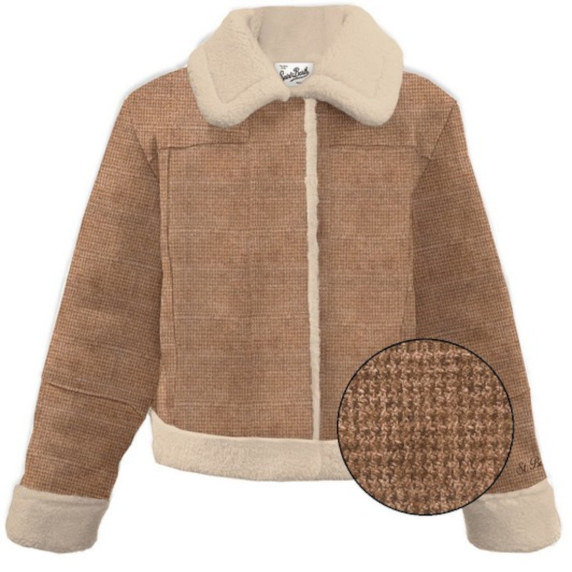 Mc2 Saint Barth Tailored Neutrals Blazer With Classic Silhouette And Refined Design