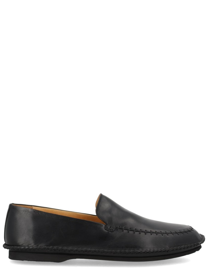 Premiata Land Smooth Calf Leather Moccasins Loafers