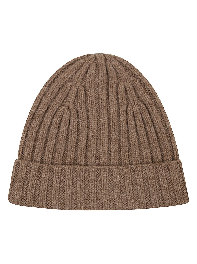Be You Ribbed Knitted Beanie With Folded Cuff And Cozy Fit