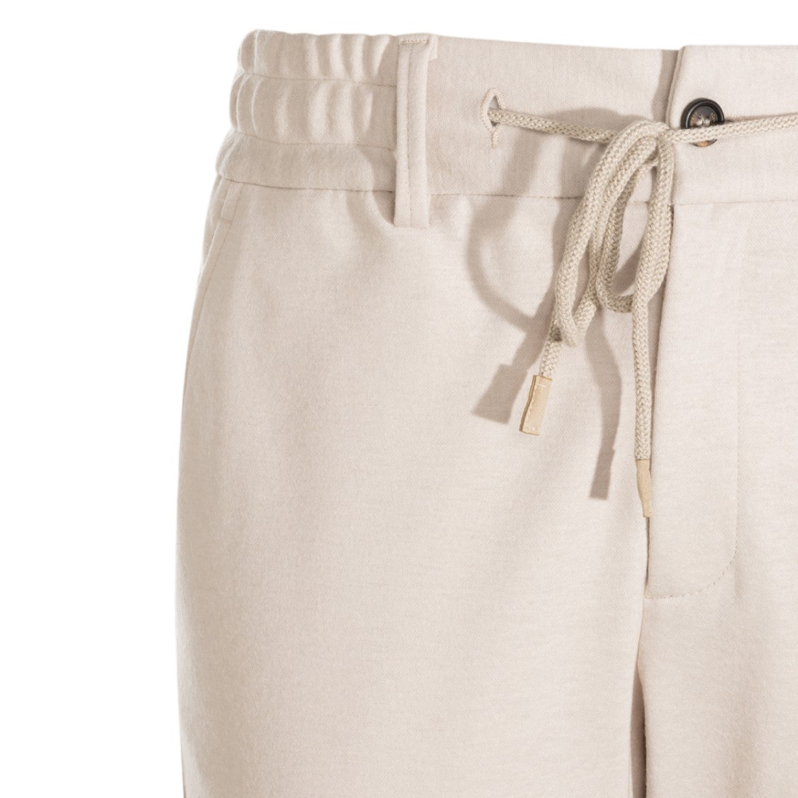 Eleventy Relaxed Fit Trousers With Tapered Leg