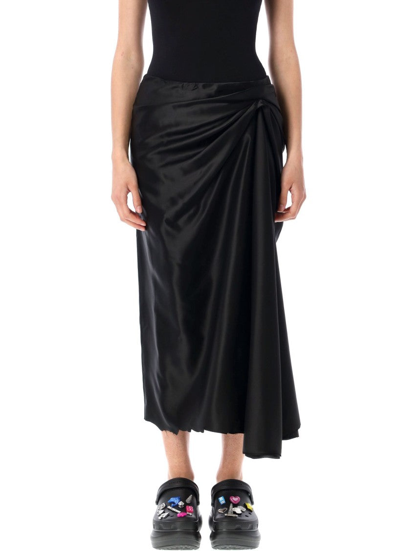 Balenciaga Draped Skirt