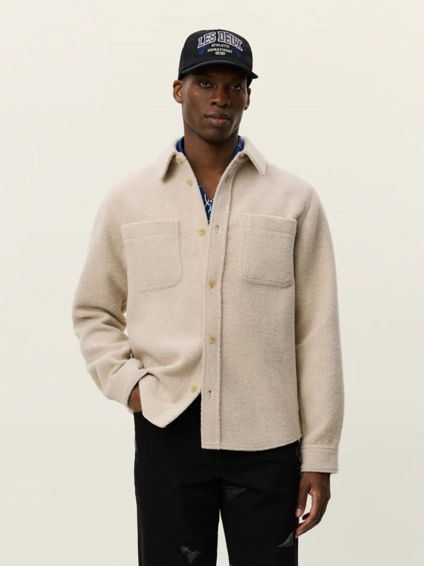 Les Deux Wool Overshirt Lennon