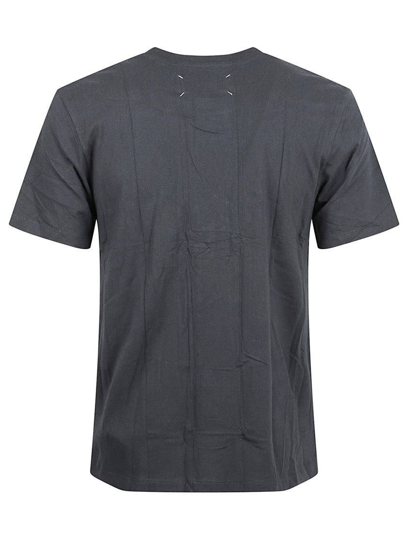 Maison Margiela Set Of Three Crew Neck T-Shirts In Solid Hues
