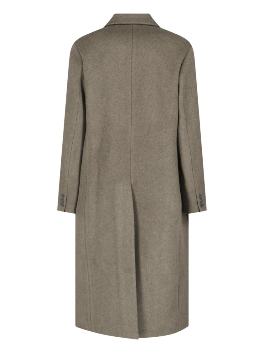 Our Legacy Brown Tailored Notched Lapel Trench