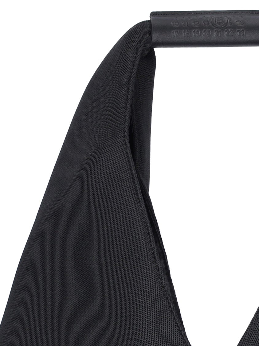 Mm6 By Maison Margiela Triangular-Shaped Bag With Padded Grip And Metallic Accent