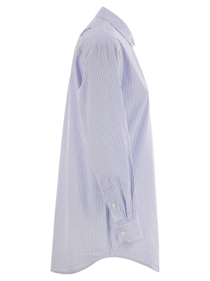 Mc2 Saint Barth Brigitte - Shirt With Striped Pattern