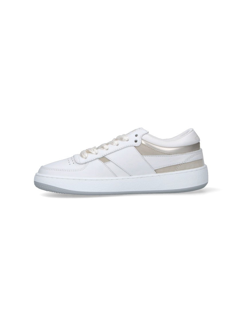 Givenchy Minimalist White Sneaker With Classic Silhouette