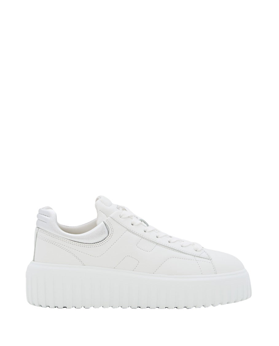 Hogan H-Stripes Lace Up Sneakers