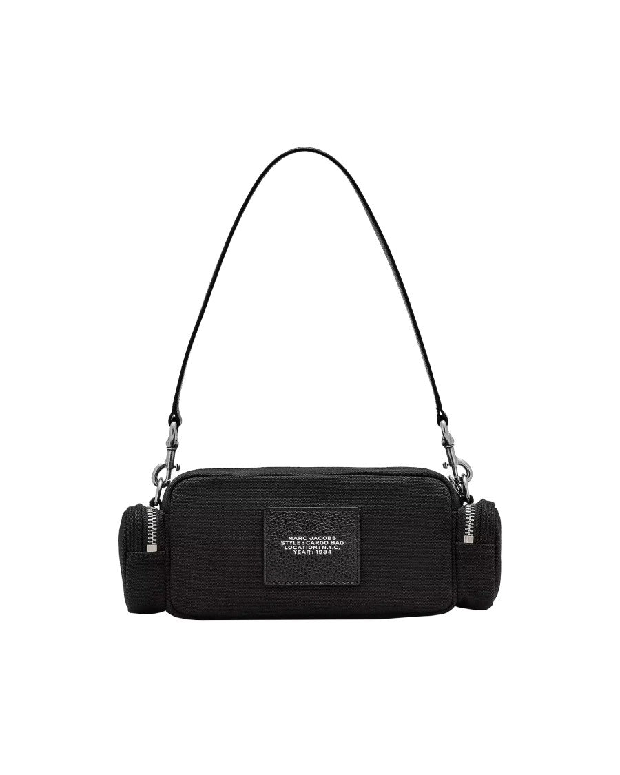 Marc Jacobs The Cargo Canvas Black Shoulder Bag