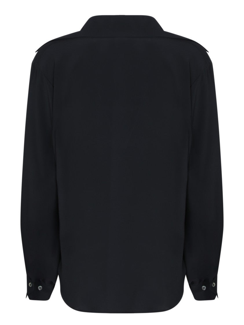 Blanca Vita Black Long-Sleeved Tops