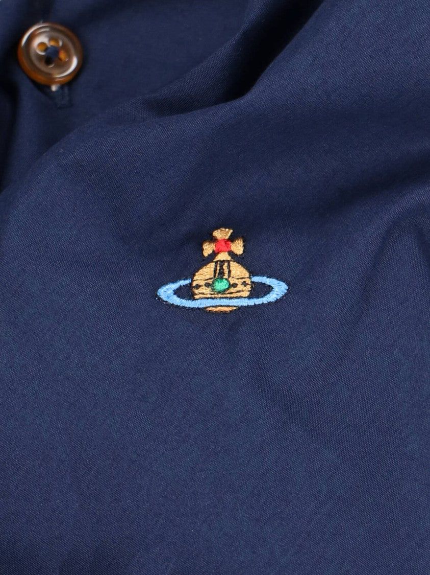 Vivienne Westwood “Drunken” Shirt – Blue