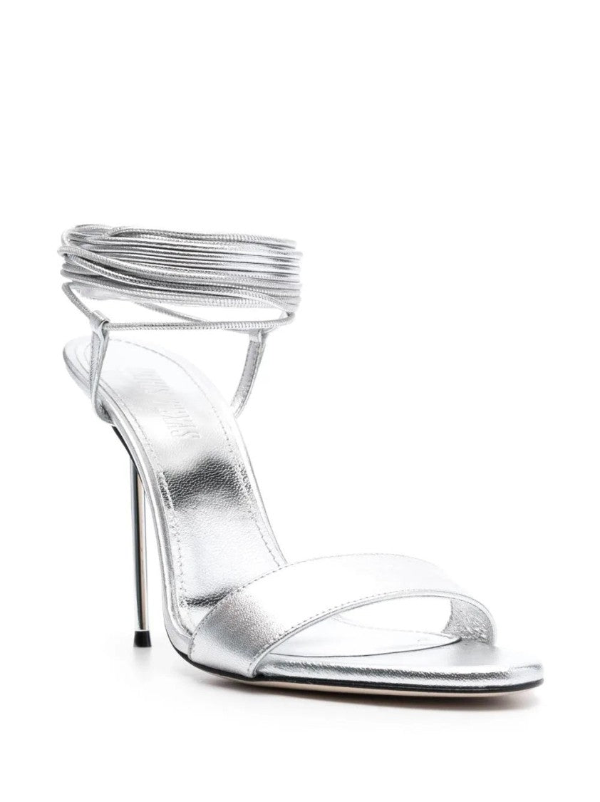 Paris Texas Guya Lace Up Over Knee Sandal