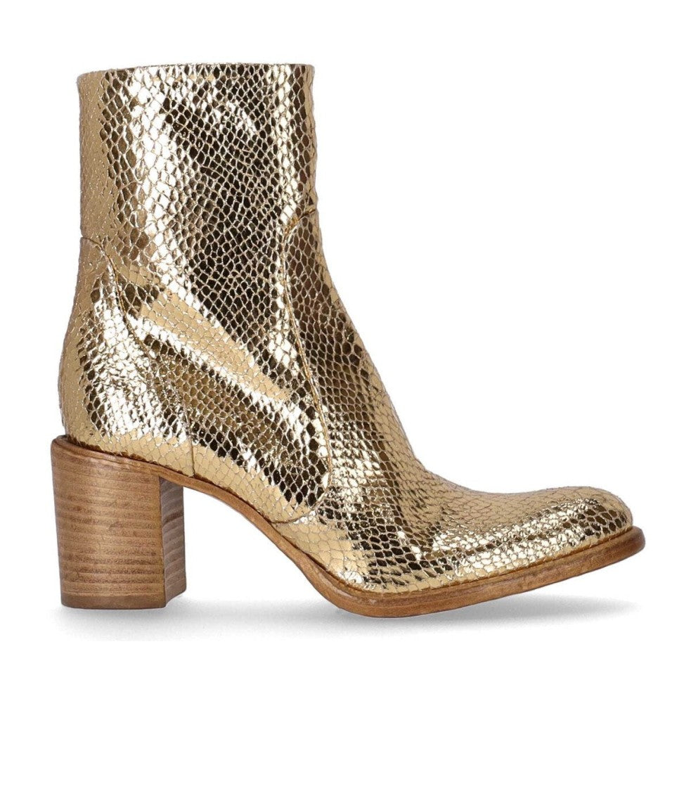 Strategia Candy Gold Ankle Boot
