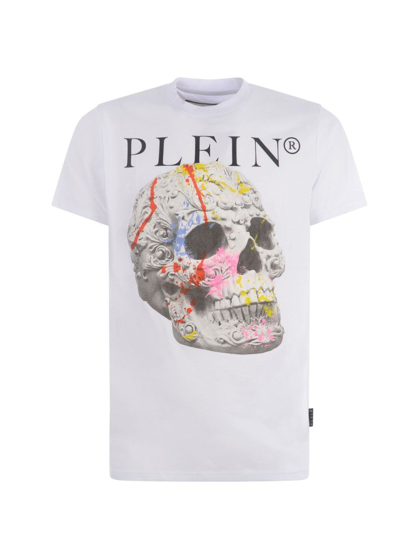 Philipp Plein T-Shirt Round Neck Ss Skull