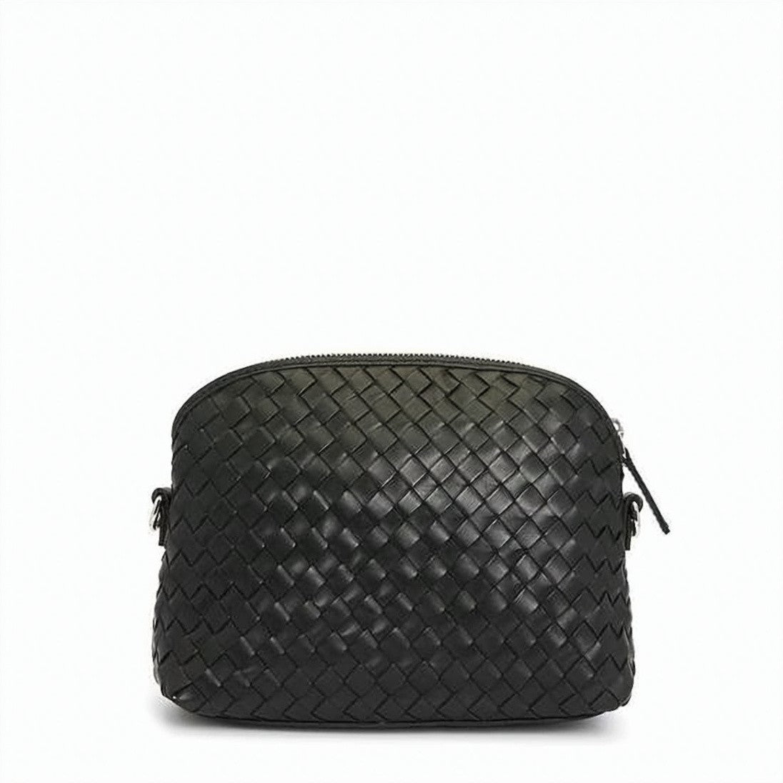 Dragon Diffusion Woven Buffalo Leather Crossbody Bag