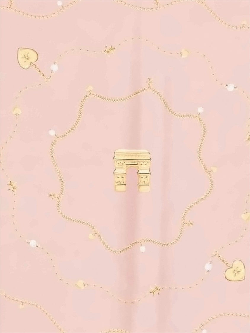 Celine Delicate Pink Silk Scarf