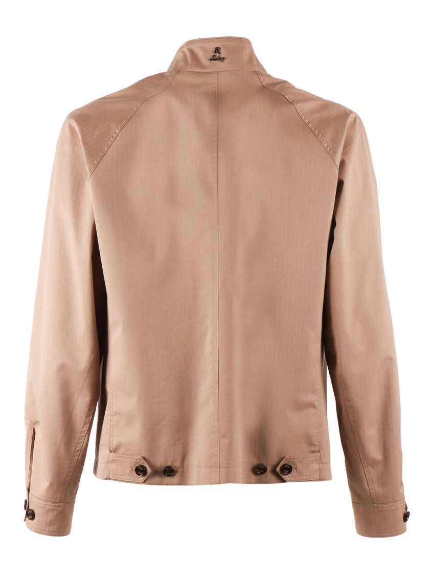 Sealup Brown Blouson Diogene Wool Jacket